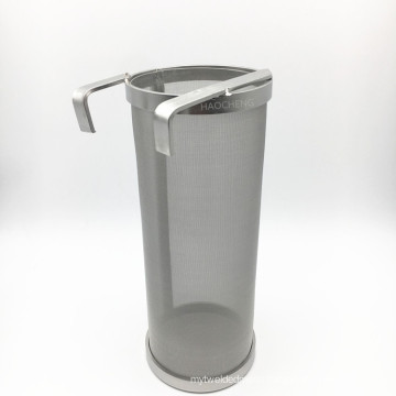 Hopper Filter Stainless Beer Keg Dry Hoping Home Brew 4x10 Inch Hopper Spider Strainer Home Brew Pellet Hop 300 Mesh Filter